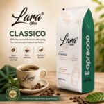 Lara Espresso 1Kg Classico 50% أسبرسو حبوب 50% أربيكا