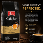Melitta CaféBar Crème Gold 250 gm ميليتا كافيه بار – الكريما الذهبية، 250 جرام