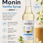 Monin Vanilla Syrup 250ml مونن سيرب فانيليا