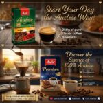 Premium Ground Filter Coffee 100% Arabica 250g and Auslese Ground Filter Coffee 250g