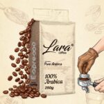 Lara Ground Espresso 250 Gr -100% Arabica أسبرسو مطحون 100% أربيكا