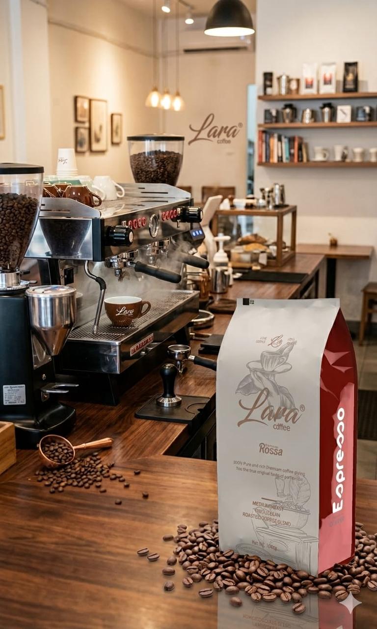 WhatsApp Image 2026-06-02 at 12.14.43 PM (4) Lara Espresso 1000 Gr - Rossa 30% Arabica - الصورة 1