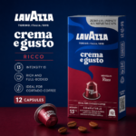 Lavazza Crema e Gusto Ricco, 12 Capsules (Intensity 13)